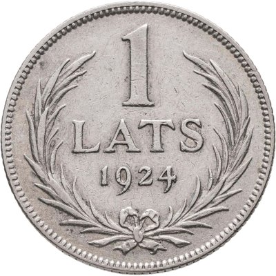 купить Латвия 1 лат 1924