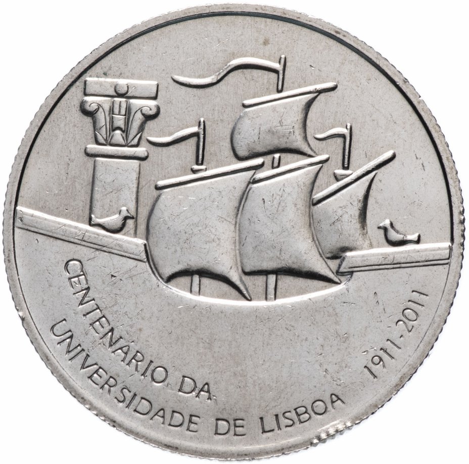 купить Португалия 2,5 евро (euro) 2012 "100 лет Лиссабонскому университету"