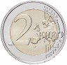 Купить Люксембург 2 евро 2012 "10 лет евро"