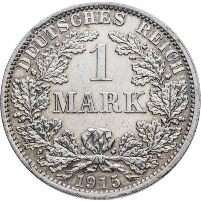 купить Германия (Германская империя) 1 марка 1915 "А"