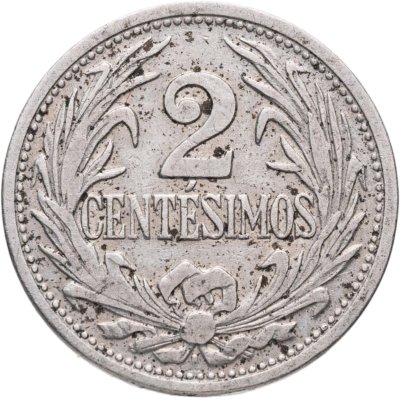 купить Уругвай 2 сентесимо (centesimos) 1936