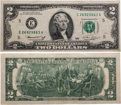 купить США 2 доллара 1976 (Pick 461) Е-Ричмонд