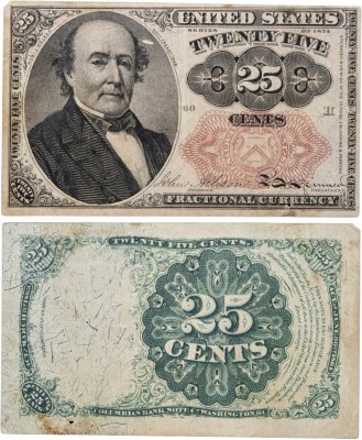 купить США 25 центов 1874