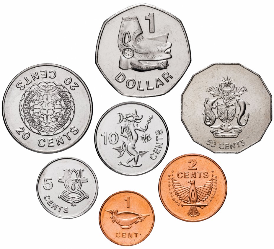 купить Соломоновы Острова набор монет 2005 года (7 штук)