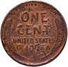 Купить США 1 цент 1946,  без обозначения монетного двора
