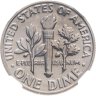 Купить США 10 центов (one dime) 1978 "Roosevelt Dime" в слабе DNC MS65