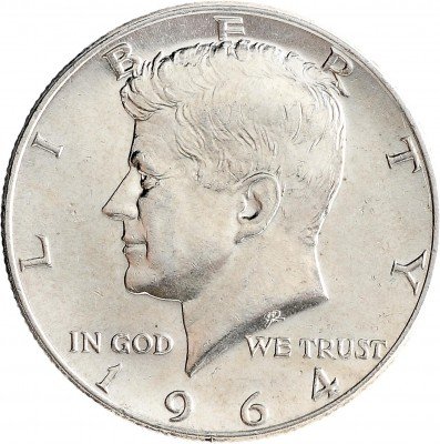 купить Полдоллара США (50 центов) 1964 Кеннеди