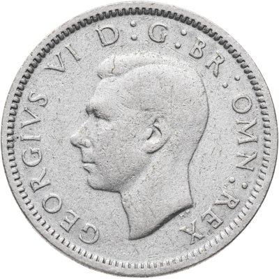 купить Великобритания 6 пенсов (pence) 1944