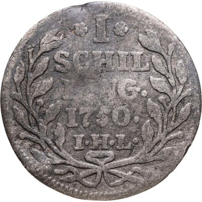 купить Гамбург 1 шиллинг 1750