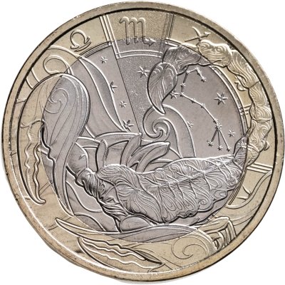 купить Франция 5 евро 2026 "Знаки зодиака- Скорпион" в коинкарте
