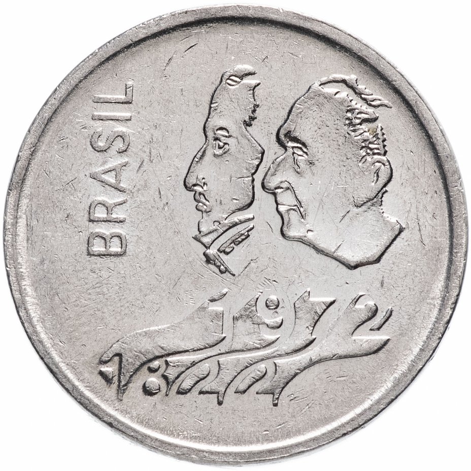 купить Бразилия 1 крузейро (cruzeiro) 1972 года (150 лет независимости)