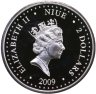 Купить Ниуэ 2 доллара 2009 "Двенадцать дней Рождества - Горлица, 2"