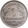 Купить Германия (Третий рейх) 1 рейхсмарка (reichsmark) 1937