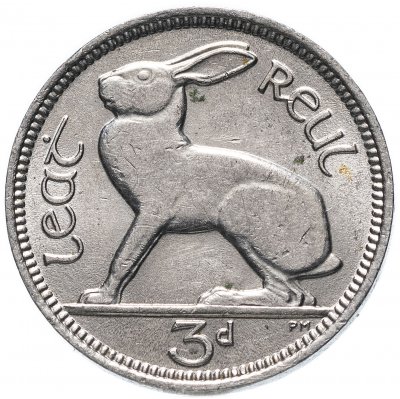 купить Ирландия 3 пенса (pence) 1934