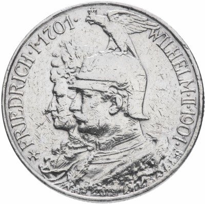 купить Пруссия 2 марки 1901 "200-летие Пруссии: от Фридриха I до Вильгельма II"