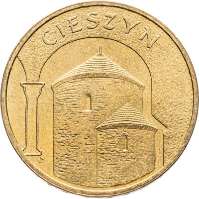 купить Польша 2 злотых 2005 "Город Цешин"