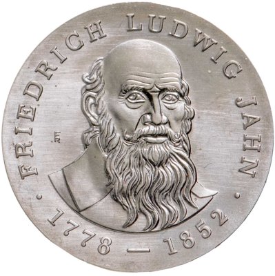 купить Германия 5 марок 1977 "125 лет со дня смерти Фридриха Людвига Яна"