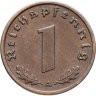 Купить Германия, Третий рейх 1 рейхспфенниг (reichspfennig) 1939 A