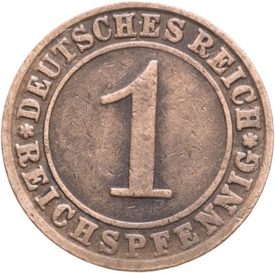 купить Германия 1 рейхспфенниг 1925 G