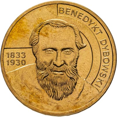 купить Польша 2 злотых 2010 "Зоолог Географ Бенедикт Дыбовский (Benedykt Dybowski)"