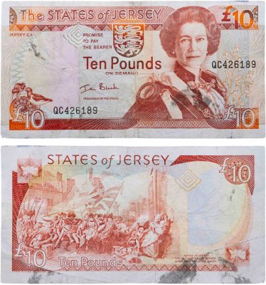 купить Джерси 10 фунтов 1989