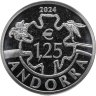 Купить Андорра 1.25 евро 2024 "Святилище Богоматери Каноличской"