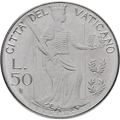 купить Ватикан 50 лир (lire) 1980