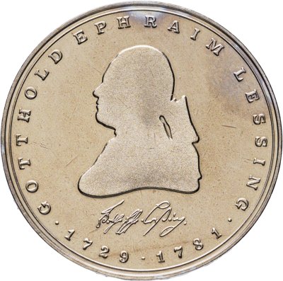 купить Германия 5 марок (deutsche mark) 1981 "200 лет со дня смерти Готхольда Эфраима Лессинга"
