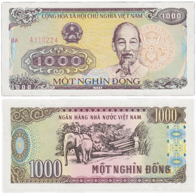 купить Вьетнам 1000 донг 1988