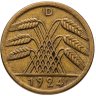 Купить Германия  50 рентенпфеннигов 1924 D