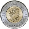 Купить Канада 2 доллара (dollars) 2023 "100-летие со дня рождения Жана Поля Риопеля", цветная