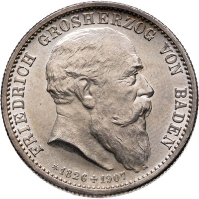 купить Германская Империя 2 марки (mark) 1907 "Смерть Фридриха I"