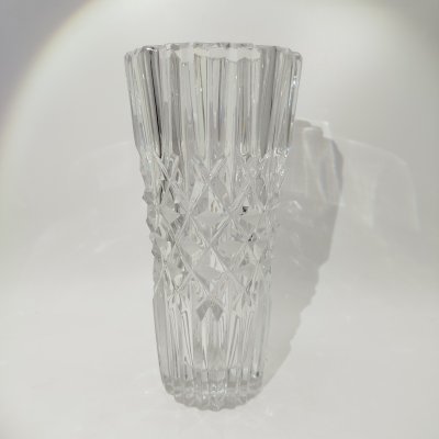 купить Ваза "Мерцание", автор А.М. Остроумов, хрусталь, алмазная грань, Ленинградский завод художественного стекла (ЛЗХС), СССР, 1960-1980 гг.