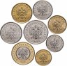 Купить Польша набор монет 2009-2015 (8 штук - без 5 злотых)