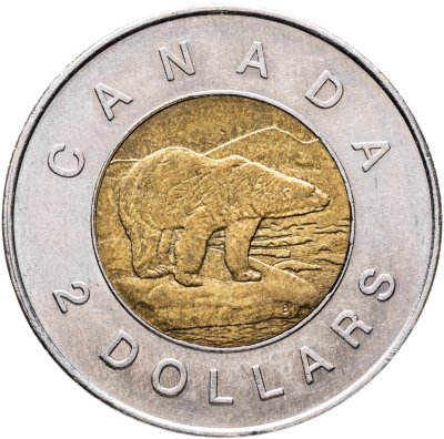 купить Канада 2 доллара (dollars) 2005