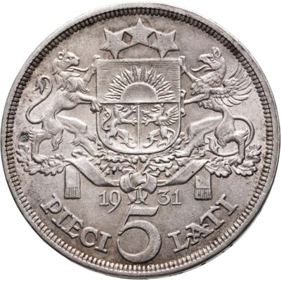 купить Латвия 5 латов (lati) 1931