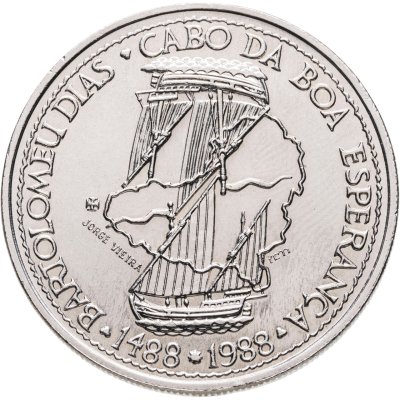 купить Португалия 100 эскудо (escudos) 1988 "Золотой век открытий - Бартоломеу Диаш"