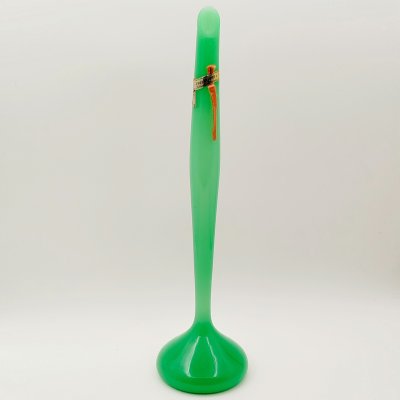 купить Ваза для одного цветка светло-зеленого оттенка, стекло, Муранское стекло, Италия, 1970-1990 гг.