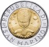 Купить Сан-Марино 500 лир (lire) 1996