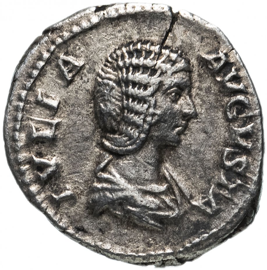 купить Римская империя, Юлия Домна, жена Септимия Севера, денарий. (Венера)