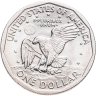 Купить США 1 доллар (dollar) 1979 P доллар Сьюзен Энтони знак монетного двора "P" - Филадельфия