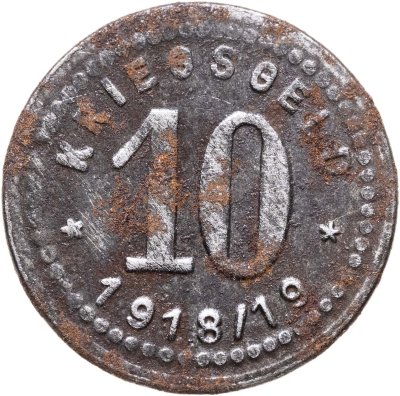 купить Германия, Фюрстенвальд 10 пфеннигов 1918/1919