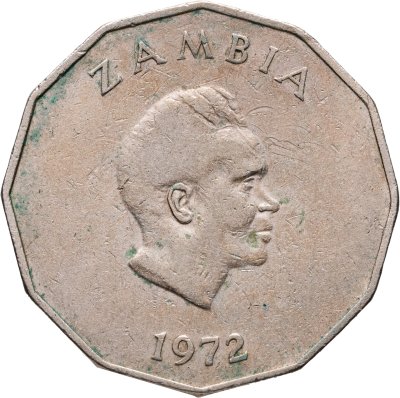 купить Замбия 50 нгве (ngwee) 1972