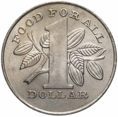 купить Тринидад и Тобаго 1 доллар (dollar) 1979 "Продовольственная программа - ФАО"
