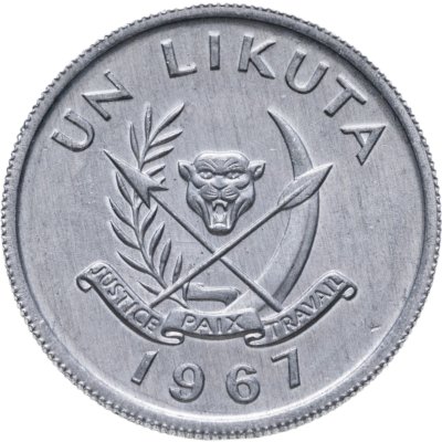 купить Конго (ДРК) 1 ликута 1967