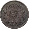 Купить Бавария 2 пфеннинга 1866