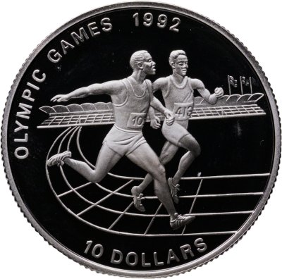купить Ниуэ 10 долларов (dollars) 1991 XXV Летние Олимпийские игры, Барселона 1992 - Бег