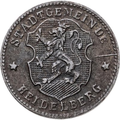 купить Германия "Гейдельберг" 10 пфеннигов 1918 нотгельд