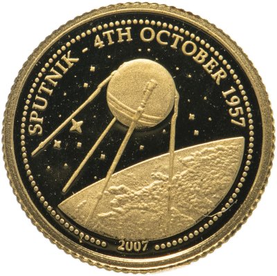 купить Монголия 500 тугриков 2007 Спутник 4 октября 1957