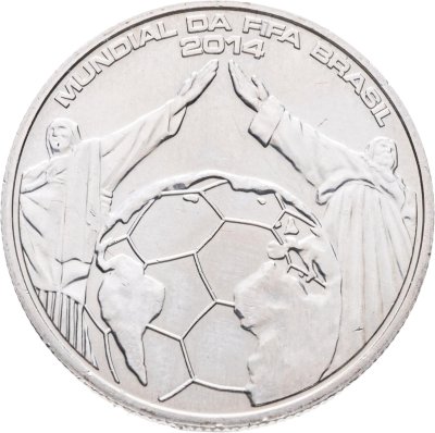 купить Португалия 2,5 евро (euro) 2014 Чемпионат Мира по футболу 2014, Бразилия